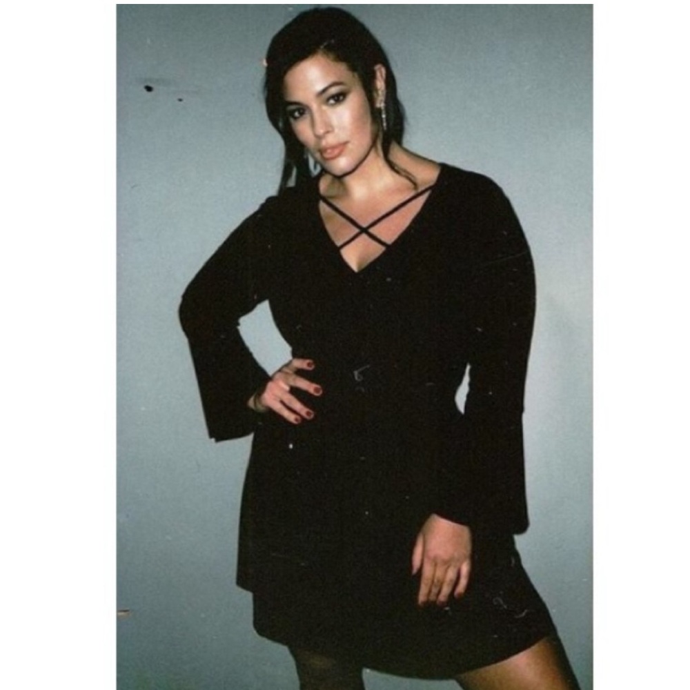 Ashley Graham Beyond Black Dress Size 14w - Picture 1 of 11